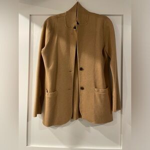 J Crew Brown Sweater Blazer